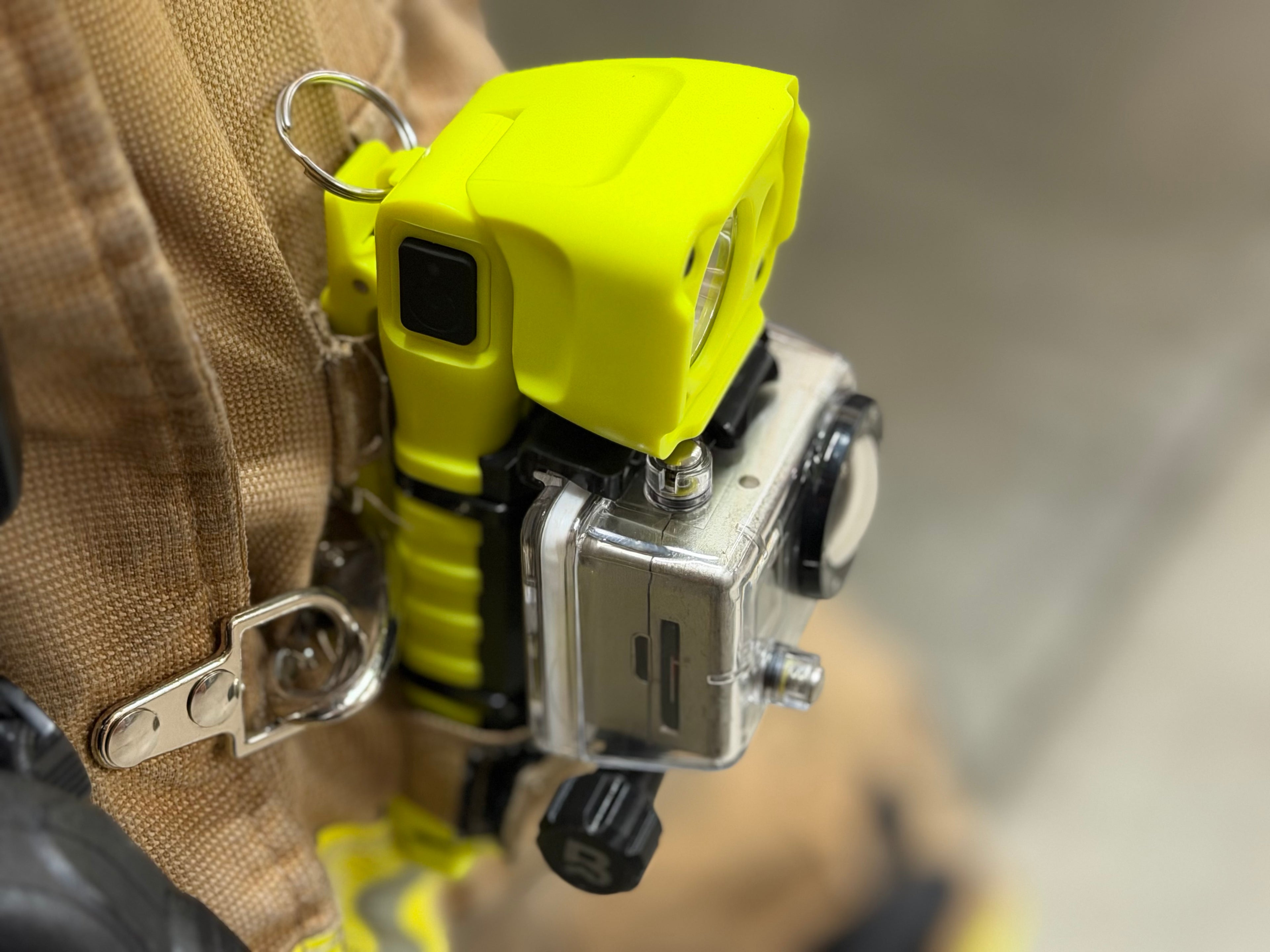 GoPro Mount for Pelican 3410 & 3415 Flashlights