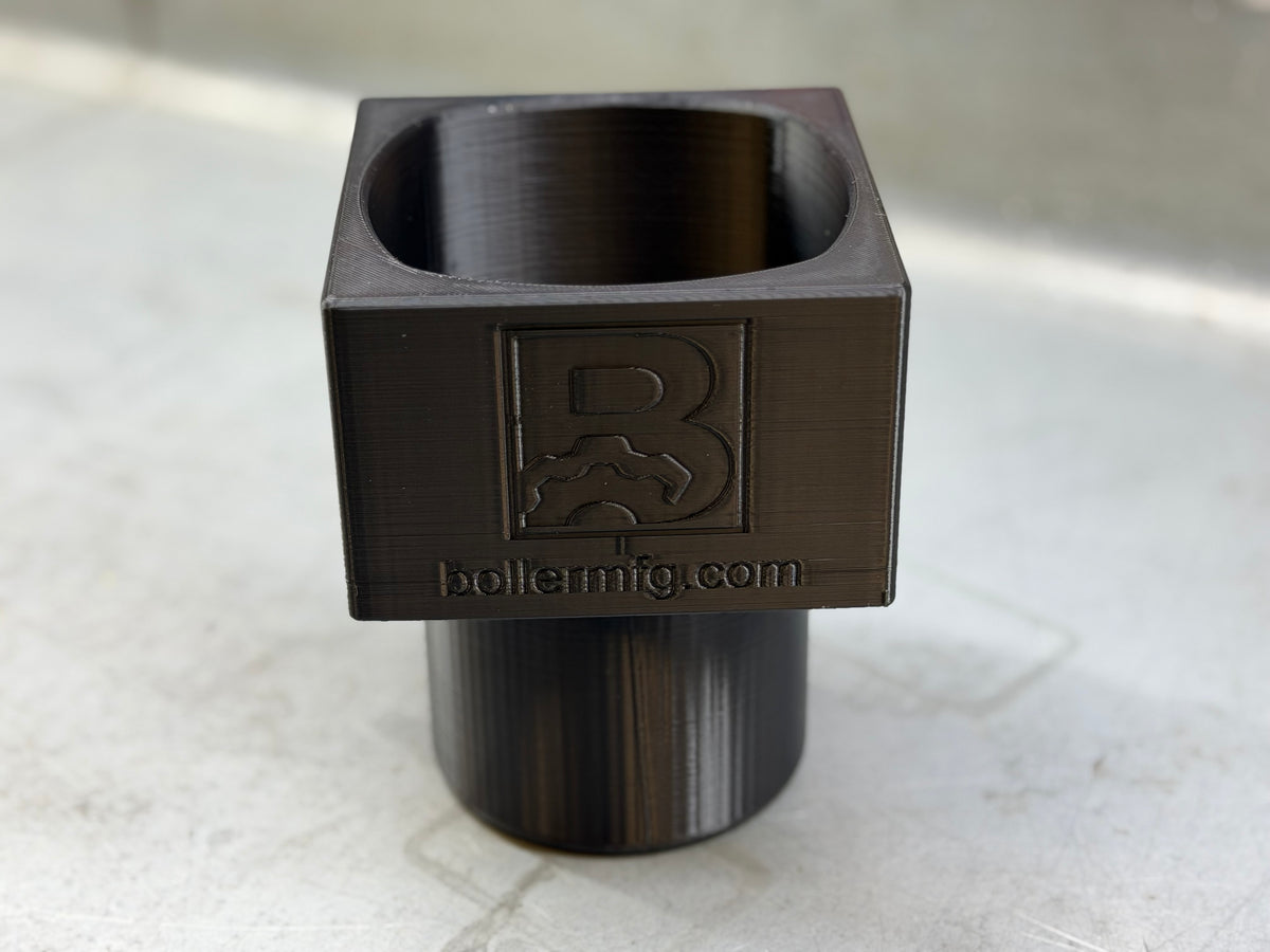 Mason Jar Cupholder Adapter for Ball 24 oz Wide Mouth Jars - Fits 3.5" × 2.75" Holders